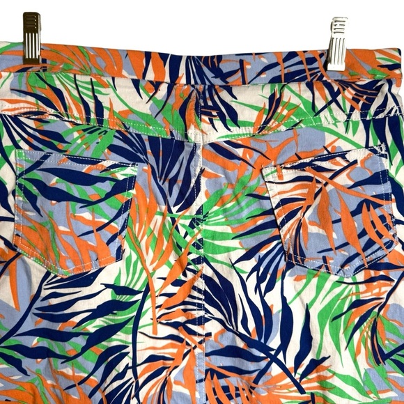 Hearts of Palm Lot of 2 Tropical Print Stretch Mini Skirts Skort Women’s 14P - Picture 9 of 10